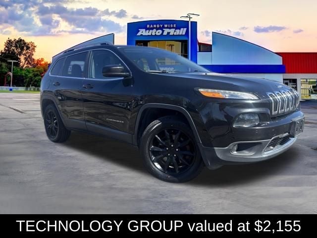 Used 2014 Jeep Cherokee Limited with VIN 1C4PJMDS7EW146690 for sale in Flint, MI