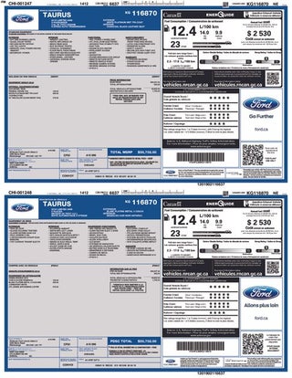 2019 Ford Taurus Limited