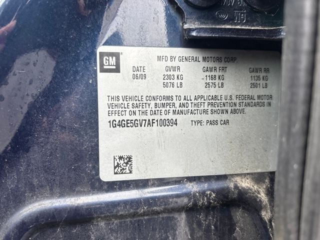 2010 Buick LaCrosse CXS