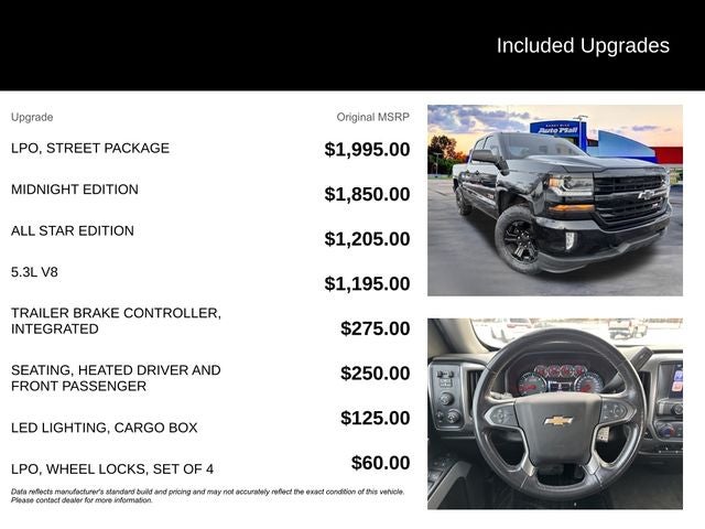 2017 Chevrolet Silverado 1500 LT LT2