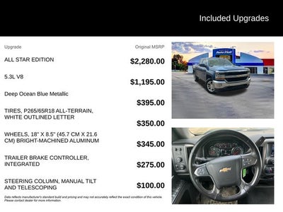 2016 Chevrolet Silverado 1500 LT LT1