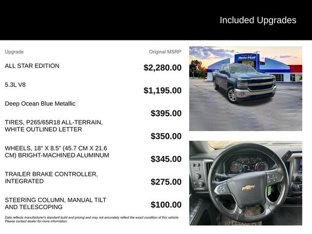 2016 Chevrolet Silverado 1500 LT LT1