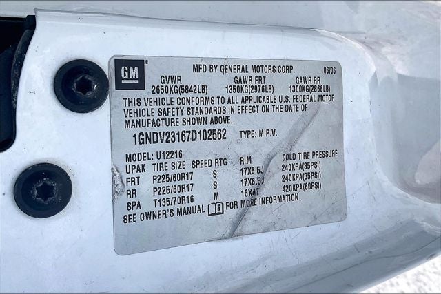 2007 Chevrolet Uplander LS