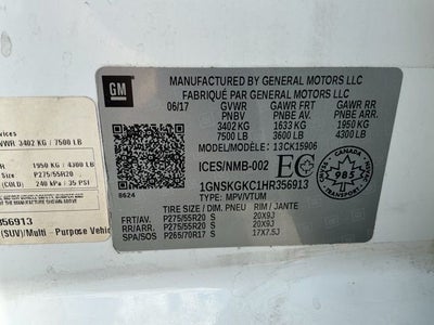 2017 Chevrolet Suburban LS