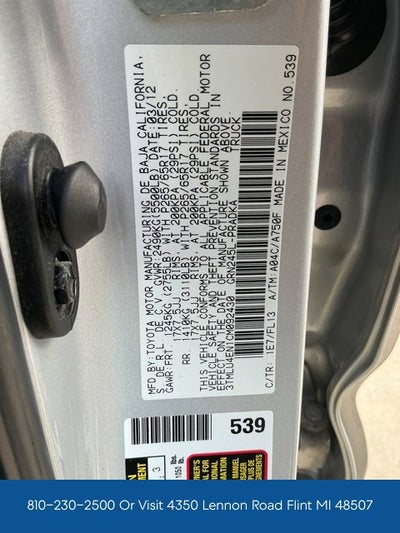 2012 Toyota Tacoma TRD Sport V6
