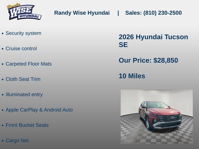 2026 Hyundai TUCSON SE FWD