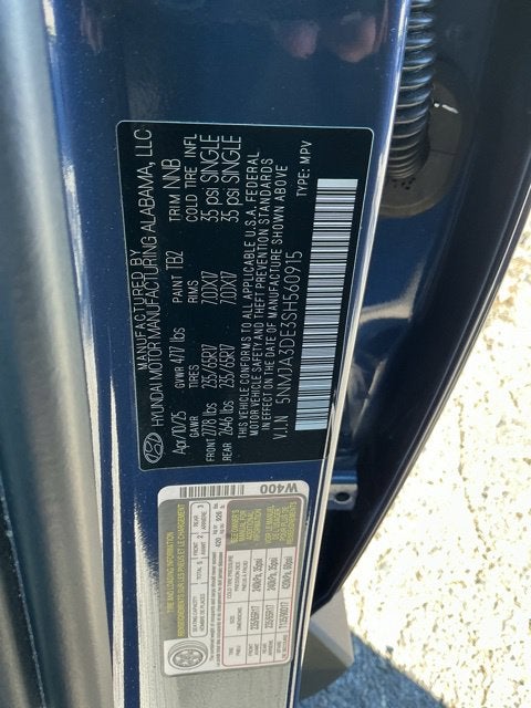 2025 Hyundai TUCSON SE