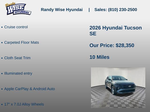2026 Hyundai TUCSON SE FWD