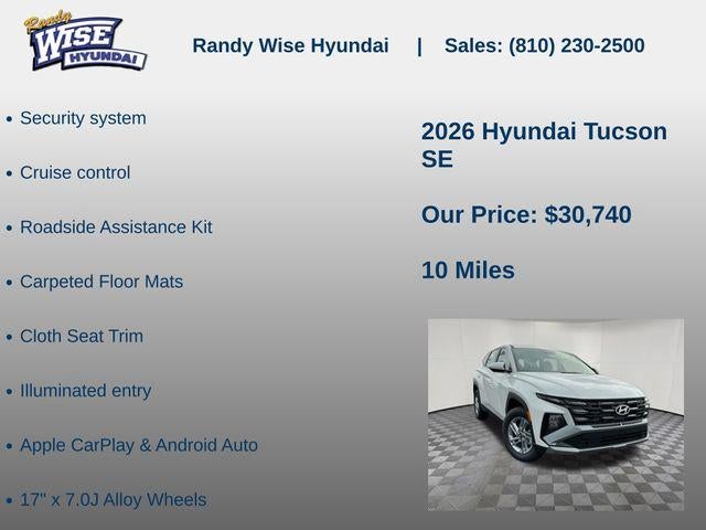 2026 Hyundai TUCSON SE AWD