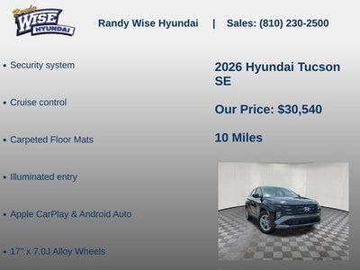 2026 Hyundai TUCSON SE AWD