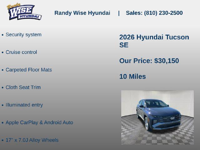 2026 Hyundai TUCSON SE AWD
