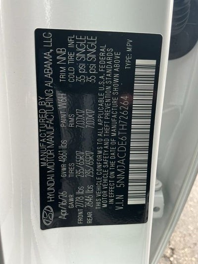 2026 Hyundai TUCSON SE AWD