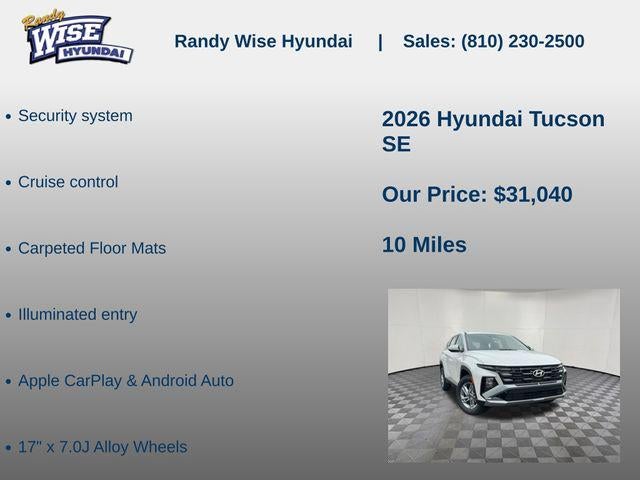 2026 Hyundai TUCSON SE AWD