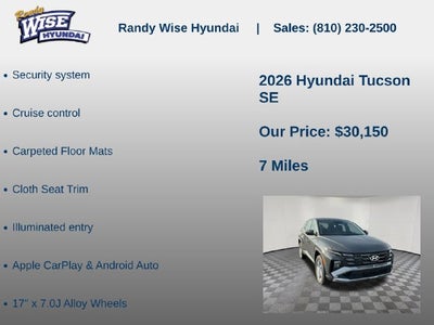 2026 Hyundai TUCSON SE AWD
