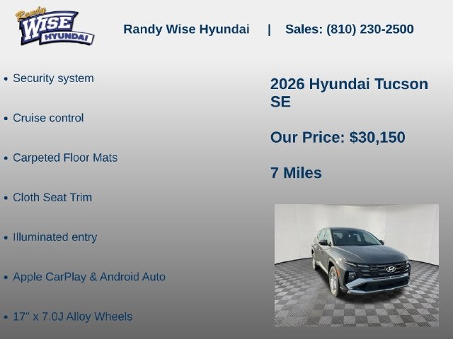 2026 Hyundai TUCSON SE AWD