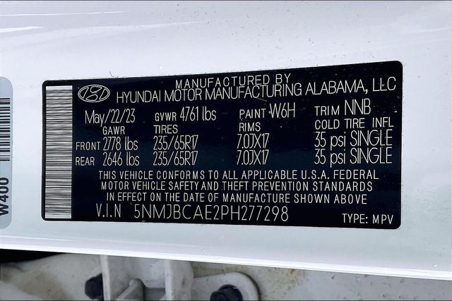 2023 Hyundai TUCSON SEL