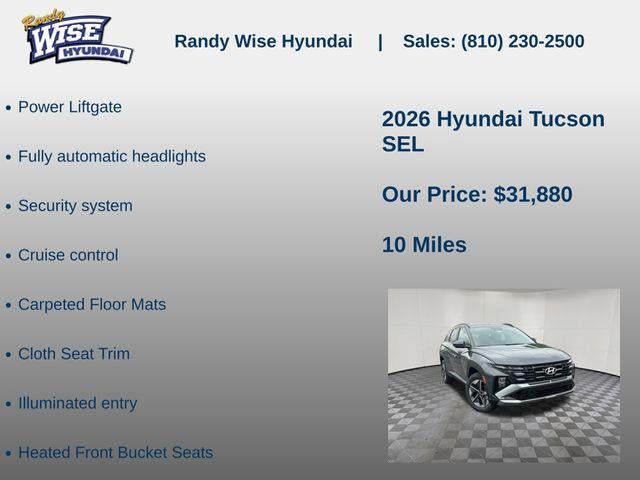 2026 Hyundai TUCSON SEL AWD
