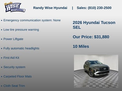 2026 Hyundai TUCSON SEL AWD