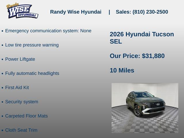 2026 Hyundai TUCSON SEL AWD