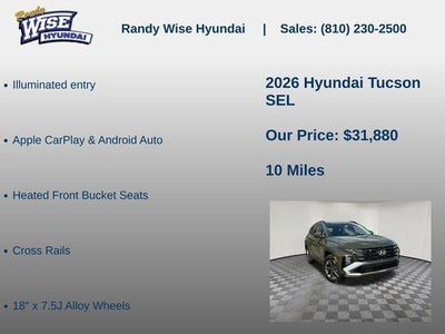 2026 Hyundai TUCSON SEL AWD