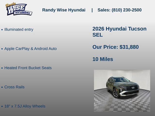 2026 Hyundai TUCSON SEL AWD