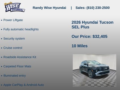 2026 Hyundai TUCSON SEL Plus AWD