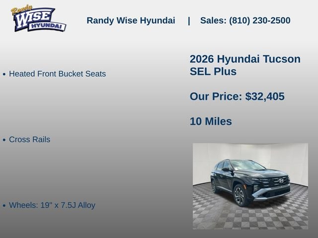 2026 Hyundai TUCSON SEL Plus AWD