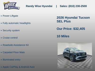 2026 Hyundai TUCSON SEL Plus AWD