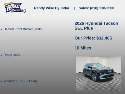 2026 Hyundai TUCSON SEL Plus AWD