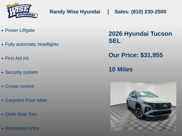 2026 Hyundai TUCSON SEL AWD