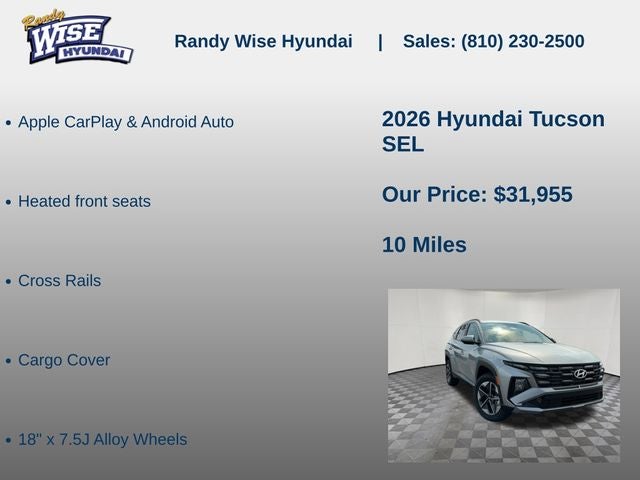 2026 Hyundai TUCSON SEL AWD