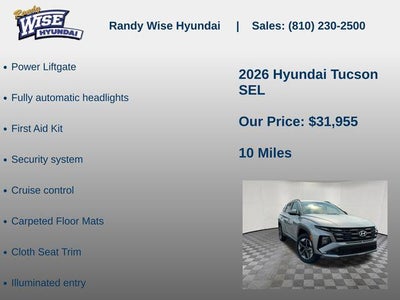 2026 Hyundai TUCSON SEL AWD