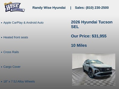 2026 Hyundai TUCSON SEL AWD