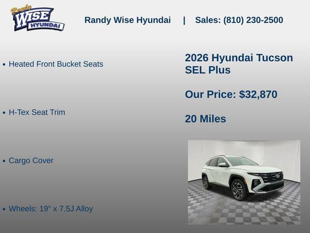 2026 Hyundai TUCSON SEL Plus AWD