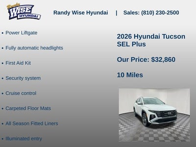 2026 Hyundai TUCSON SEL Plus AWD