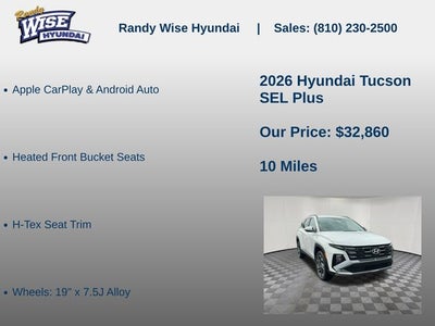 2026 Hyundai TUCSON SEL Plus AWD
