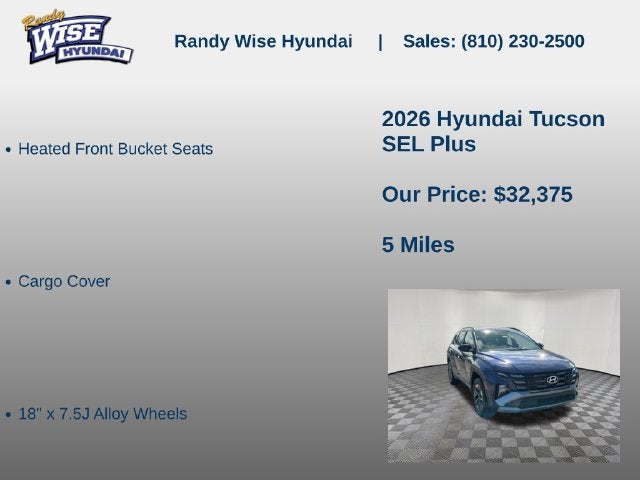 2026 Hyundai TUCSON SEL AWD