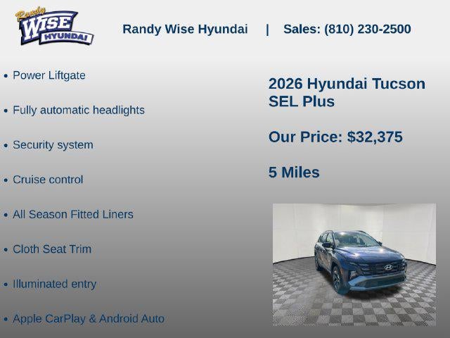 2026 Hyundai TUCSON SEL AWD