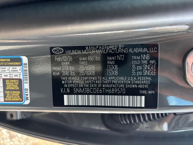 2026 Hyundai TUCSON SEL AWD