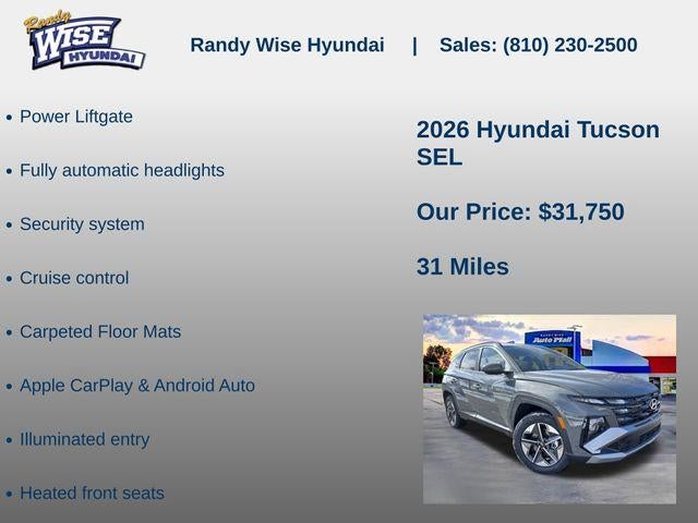 2026 Hyundai TUCSON SEL AWD