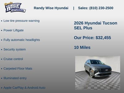2026 Hyundai TUCSON SEL Plus AWD