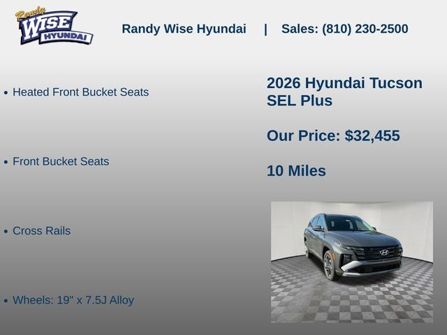 2026 Hyundai TUCSON SEL Plus AWD