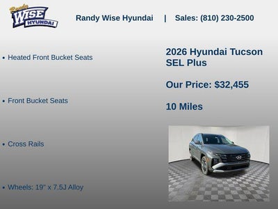 2026 Hyundai TUCSON SEL Plus AWD