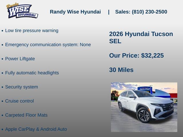 2026 Hyundai TUCSON SEL AWD