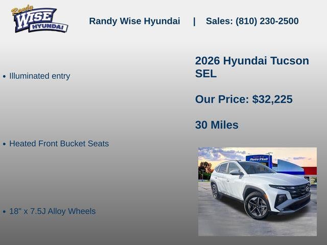 2026 Hyundai TUCSON SEL AWD