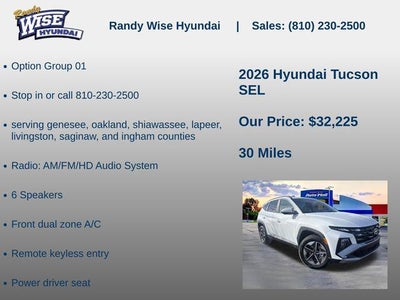 2026 Hyundai TUCSON SEL AWD