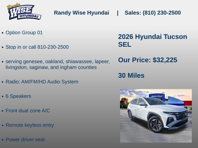 2026 Hyundai TUCSON SEL AWD
