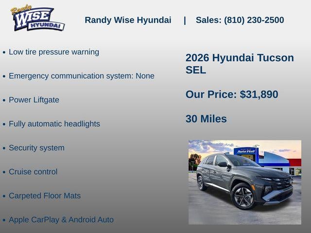 2026 Hyundai TUCSON SEL AWD