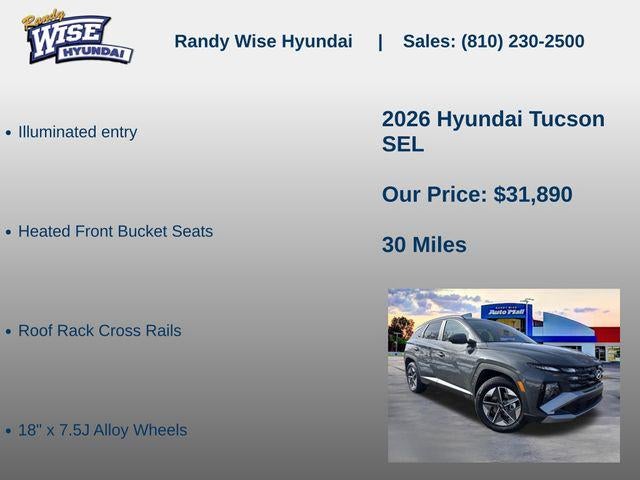 2026 Hyundai TUCSON SEL AWD