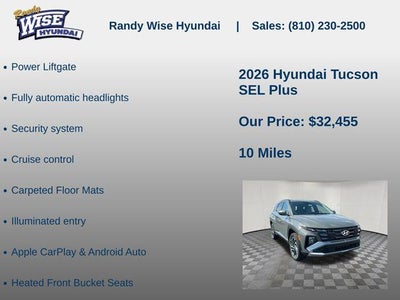 2026 Hyundai TUCSON SEL Plus AWD